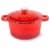 BergHOFF Neo Cast Iron Round Dutch Oven - Red Perspective: front