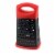 BergHOFF CooknCo Non-Stick Grater - Red/Black Perspective: front