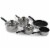 Vision Stainless Steel Cookware Set with Lids Perspective: front