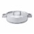 BergHOFF Stainless Steel 5-Ply Covered Deep Skillet Perspective: front