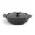 BergHOFF Ron Cast Iron Covered Deep Skillet - Black Perspective: front
