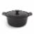 BergHOFF Ron 10-Inch Cast Iron Dutch Oven 4.4Qt., Black Perspective: front