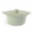 BergHOFF Ron Cast Iron Covered Stockpot - Green Perspective: front
