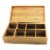 BergHOFF Bamboo Tea Bag Organizer Perspective: front