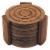 BergHOFF Bamboo Coaster Set Perspective: front