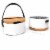 BergHOFF Tabletop BBQ Grill - White Perspective: front