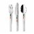 BergHOFF Children's Swipswap Flatware Set Perspective: front