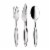 BergHOFF Essentials Folio Children's Flatware Set Perspective: front