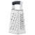 BergHOFF Stainless Steel 4-Sided Grater Perspective: front