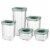 BergHOFF Smart Seal Food Container Set - Green Perspective: front
