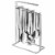BergHOFF Essentials Alteo Stainless Steel Flatware Set with Storage Rack Perspective: front