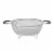 BergHOFF Essentials Round Mesh Colander - Silver Perspective: front