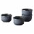 BergHOFF Gem Stoneware Medium Ramekins - 4 Pack - Gray Perspective: front