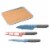 BergHOFF Leo Stainless Steel Knife Set with Bamboo Cutting Board Perspective: front
