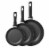 BergHOFF Essentials Bistro Non-Stick Frying Pan Set Perspective: front