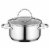 BergHOFF Stainless Steel Covered Casserole Pan Perspective: front