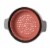 BergHOFF Leo Silicone 2 in 1 Steamer & Strainer - Pink/Gray Perspective: front