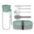 BergHOFF Leo Lunch Set - Grey & Green Perspective: front