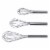 BergHOFF Stainless Steel Whisk Set Perspective: front