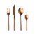 BergHOFF Flatware Set - Gold Plated Perspective: front