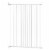 Scandinavian Pet Design Streamline Extra Tall 42 Animal Pet Safety Gate, White Perspective: front