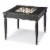 Vincent Black Licorice Multi-Game Card Table Perspective: front