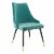 Ergode Adorn Tufted Performance Velvet Dining Side Chair - Teal Perspective: front