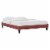 Ergode Reign Twin Performance Velvet Platform Bed Frame - Dusty Rose Perspective: front