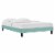 Ergode Reign Full Performance Velvet Platform Bed Frame - Mint Perspective: front