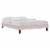 Ergode Reign King Performance Velvet Platform Bed Frame - Pink Perspective: front