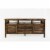 Artisan'S Craft 70'' Farmhouse Media Tv Stand Console, Lx19''Wx32''H, Dakota Oak (Set Of 2) Perspective: front