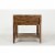 Jofran Beacon Street, Square End Table, 24 W X 24 D X 24 H, Lighter Brown Finish (Set Of 2) Perspective: front