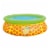 JLeisure 5' x 16.5 3D Pineapple Inflatable Outdoor Kiddie Splash Swimming Pool Perspective: front