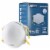 NIOSH Certified Makrite 9500-N95 Pre-Formed Cone Particulate Respirator Mask, M/L Size Perspective: front