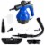Costway Multifunction Portable Steamer Household Steam Cleaner 1050W W/Attachments Blue Perspective: front