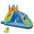 Goplus Inflatable Water Slide Mighty Bounce House Jumper Castle Moonwalk W/ 735W Blower Perspective: front
