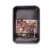 Nonstick Roaster Pan 13 x 9 , Thick Carbon Steel Oven Roasting Pan Food-Grade Coating Perspective: front