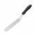 10 Stainless Steel Icing Spatula for Cakes, Angled Spatula for Icing, Cake Decoration Perspective: front