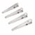 4pcs Stainless Steel Bag Clip Set, Heavy Duty Chip Clips Set Perspective: front