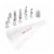 Baker's Secret Reusable Piping bag and Tips, 16 Pieces Cake Decorating Set Perspective: front