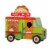 Glitzhome Wooden Mexico Taco Truck Decorative Birdhouse Perspective: front