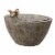 Glitzhome  Spring Birds Polyresin Outdoor Fountain With Pump and LED Light Perspective: front