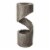 Glitzhome Curving Shaped Polyresin Outdoor Fountain With Pump & LED Light Perspective: front