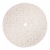 Glitzhome Plush Snowflake Christmas Tree Skirt - White Perspective: front