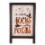 Glitzhome 24 Inch Tall Halloween Wooden Standing Easel Sign Decor or Hanging Decor Perspective: front