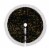 Glitzhome Sequin Christmas Tree Skirt with Faux Fur Cuff - Navy Blue/White Perspective: front
