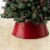 Glitzhome 26 Inch Diameter Red Hammer-harden Metal Tree Collar Perspective: front