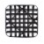 Glitzhome Vintage Square Bamboo Tobacco Basket Decoration - Black Perspective: front
