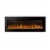50"L Recessed Wall Mounted Electric Fireplace, With 9 Color Flames Perspective: front