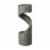 Glitzhome Polyresin Curving Shaped Outdoor Fountain Perspective: front